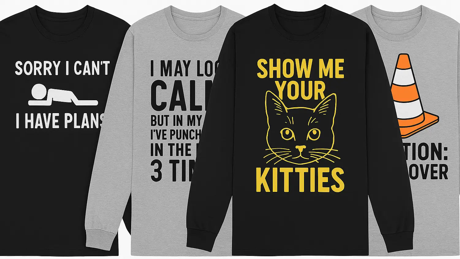 Adult Humor Long Sleeve T-Shirts