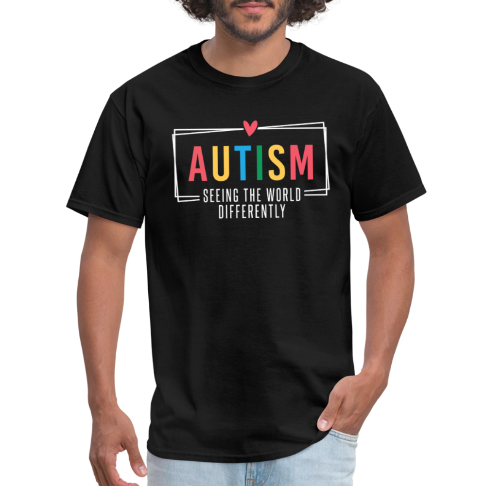 Autism - Seeing The World Differently T-Shirt - black