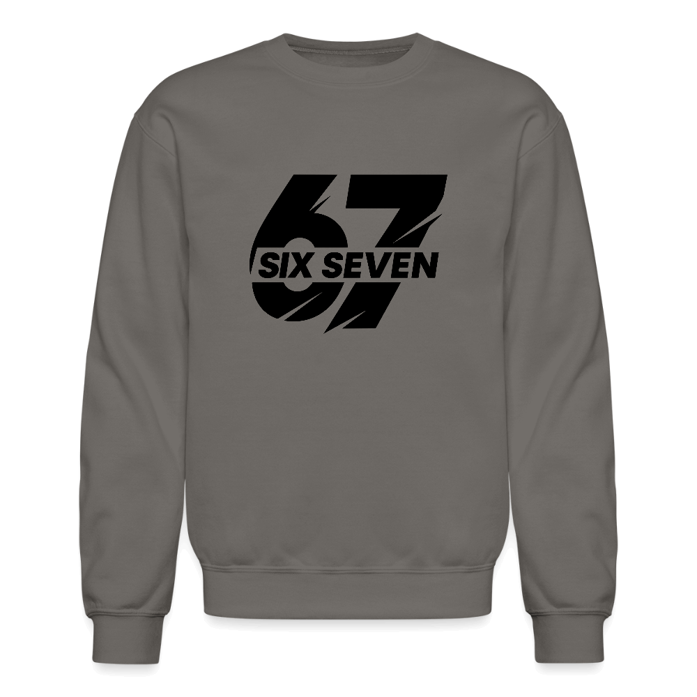 Six Seven 67 Sweatshirt Color: asphalt gray