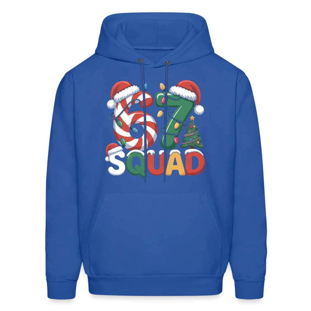 Six Seven Squad - Christmas 67 Hoodie - royal blue