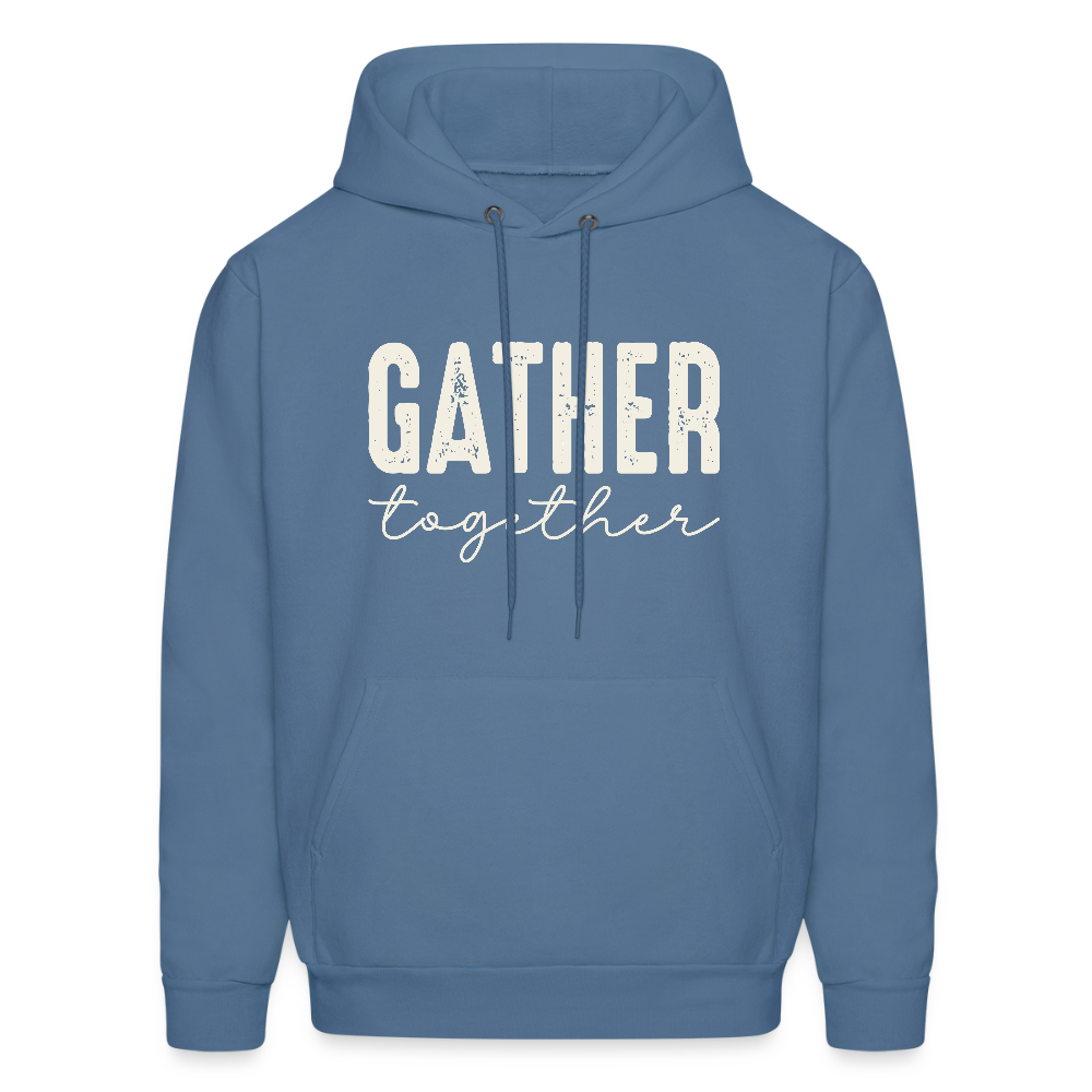 Gather Together (Thanksgiving) Hoodie - denim blue
