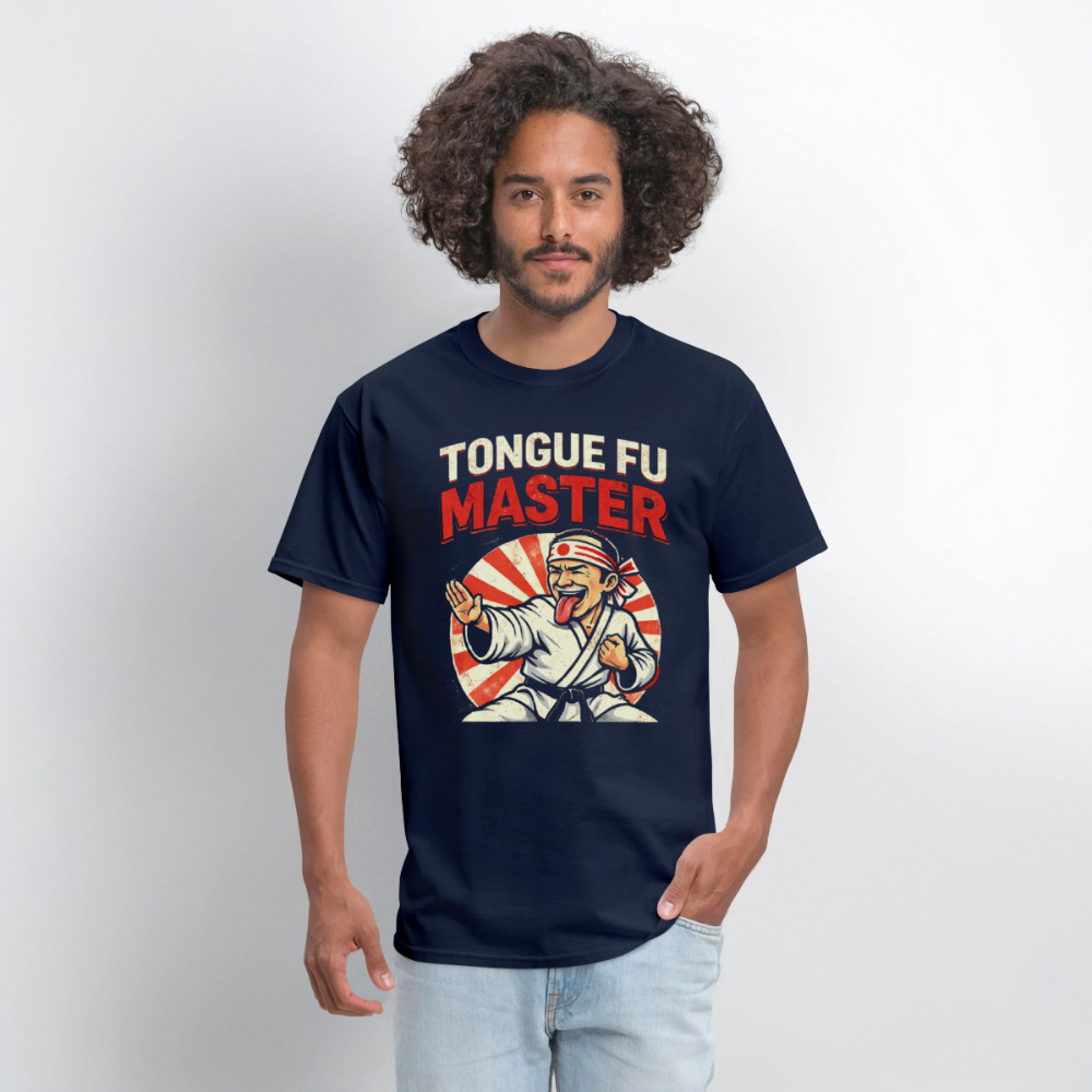 Tongue FU Master T-Shirt Color: Black