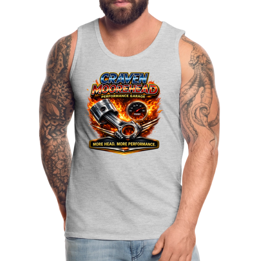 Craven Moorehead Performance Tank Top Color: Deep Navy