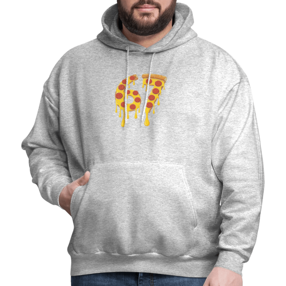 Six Seven 67 Pizza Hoodie Color: navy