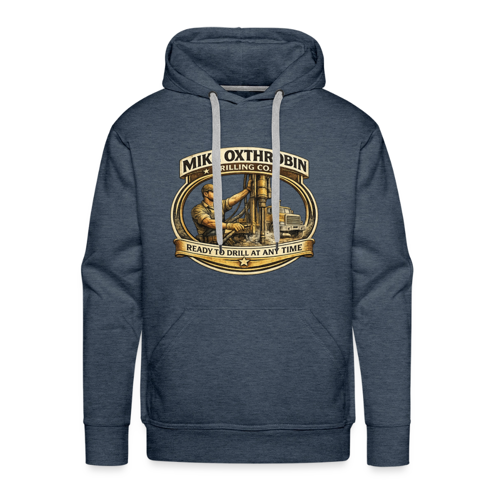 Mike Oxthrobin Drilling Co Hoodie Funny Adult Humor Gear Color: black