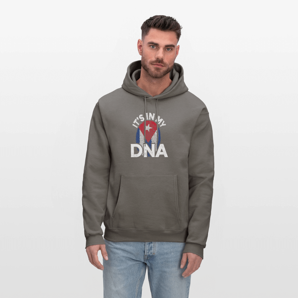 Cuba DNA Hoodie – Cuban Flag Fingerprint Design Color: black