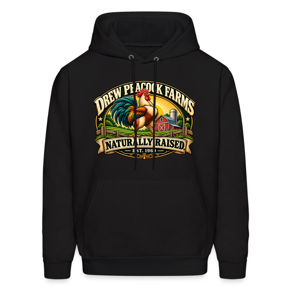 Drew Peacock Farms Hoodie - black