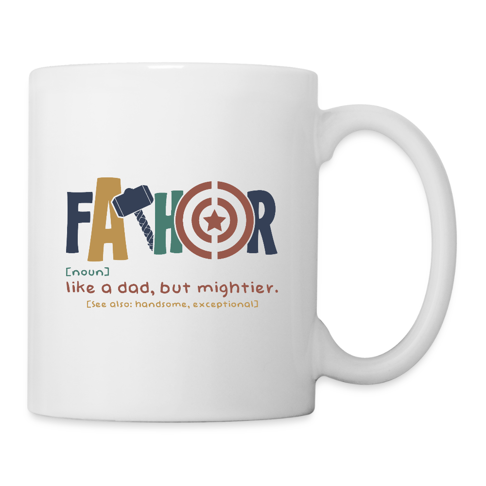 FaThor Coffee Mug - white