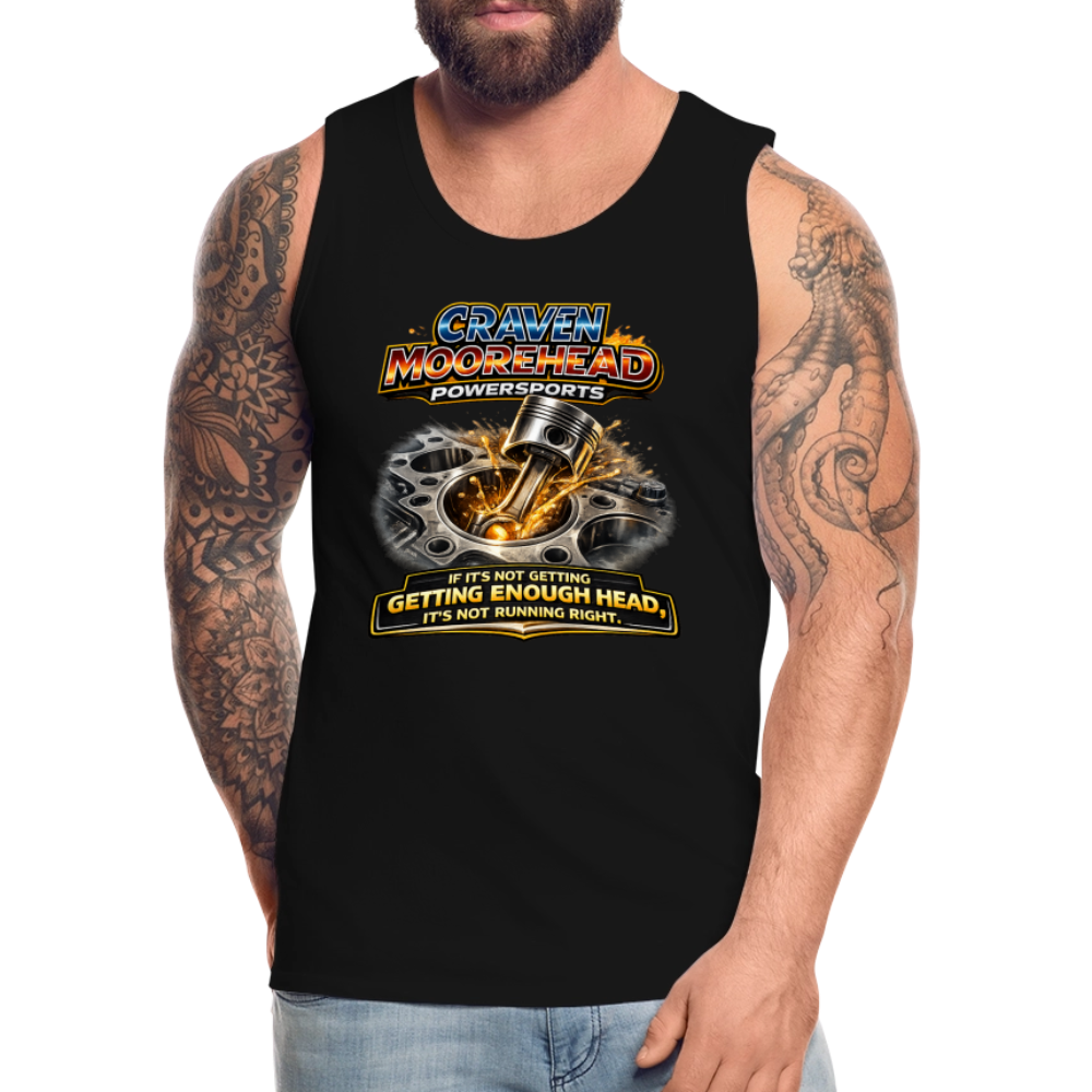 Craven Moorehead PowerSports Tank Top Color: White
