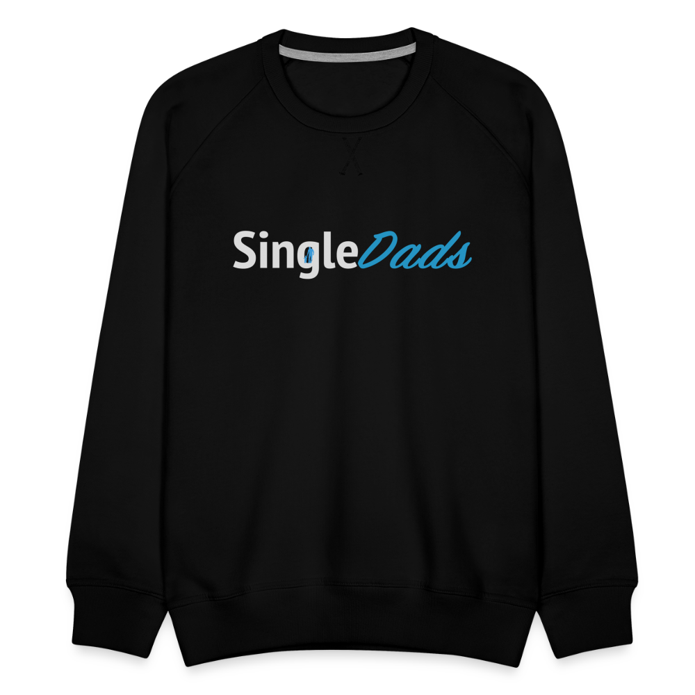 SingleDads Men’s Premium Sweatshirt - black