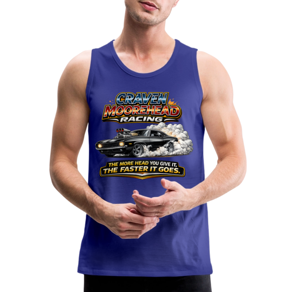Craven Moorehead Racing Tank Top Color: White