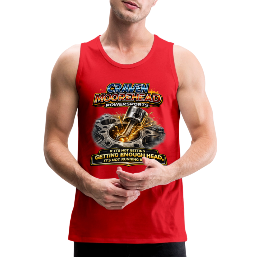 Craven Moorehead PowerSports Tank Top Color: Red