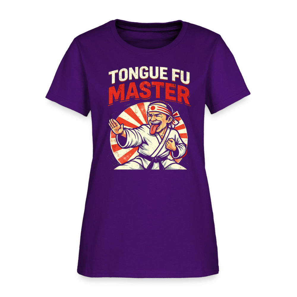 Tongue FU Master Women’s T-Shirt Color: Black