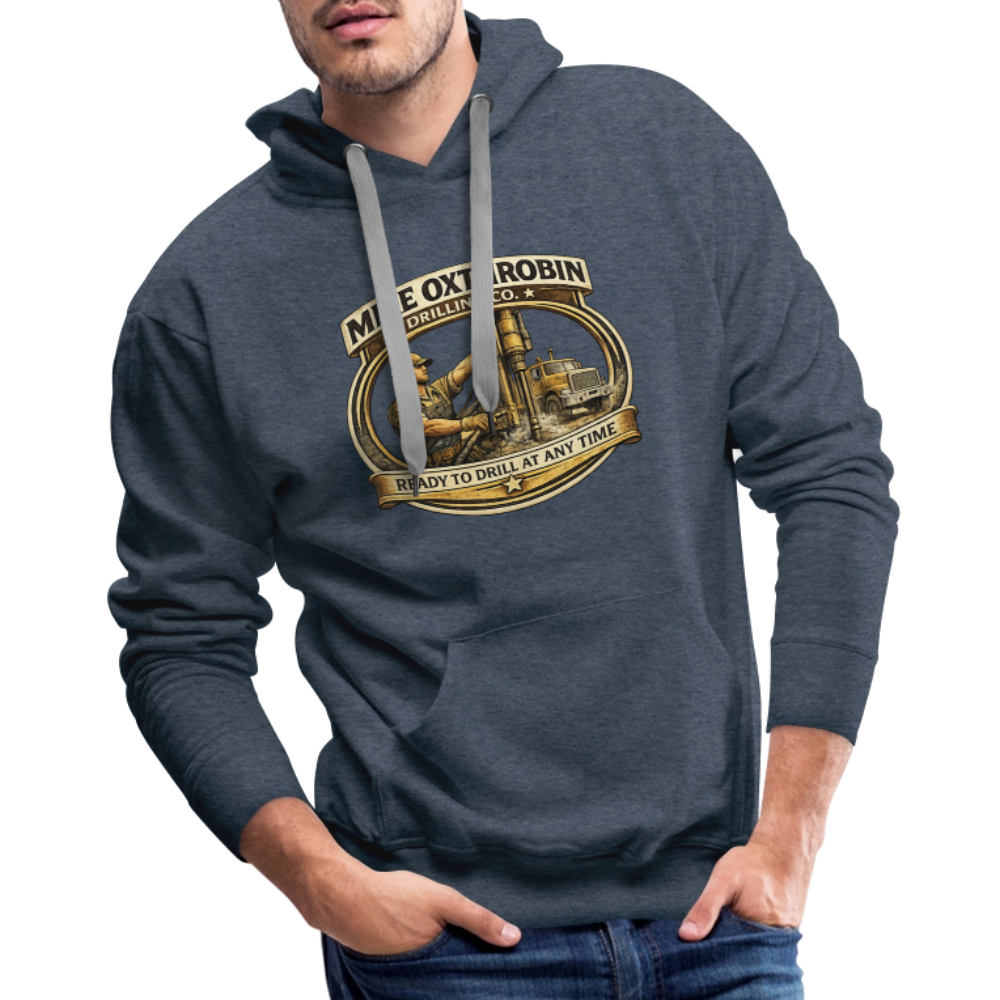 Mike Oxthrobin Drilling Co Hoodie Funny Adult Humor Gear Color: black
