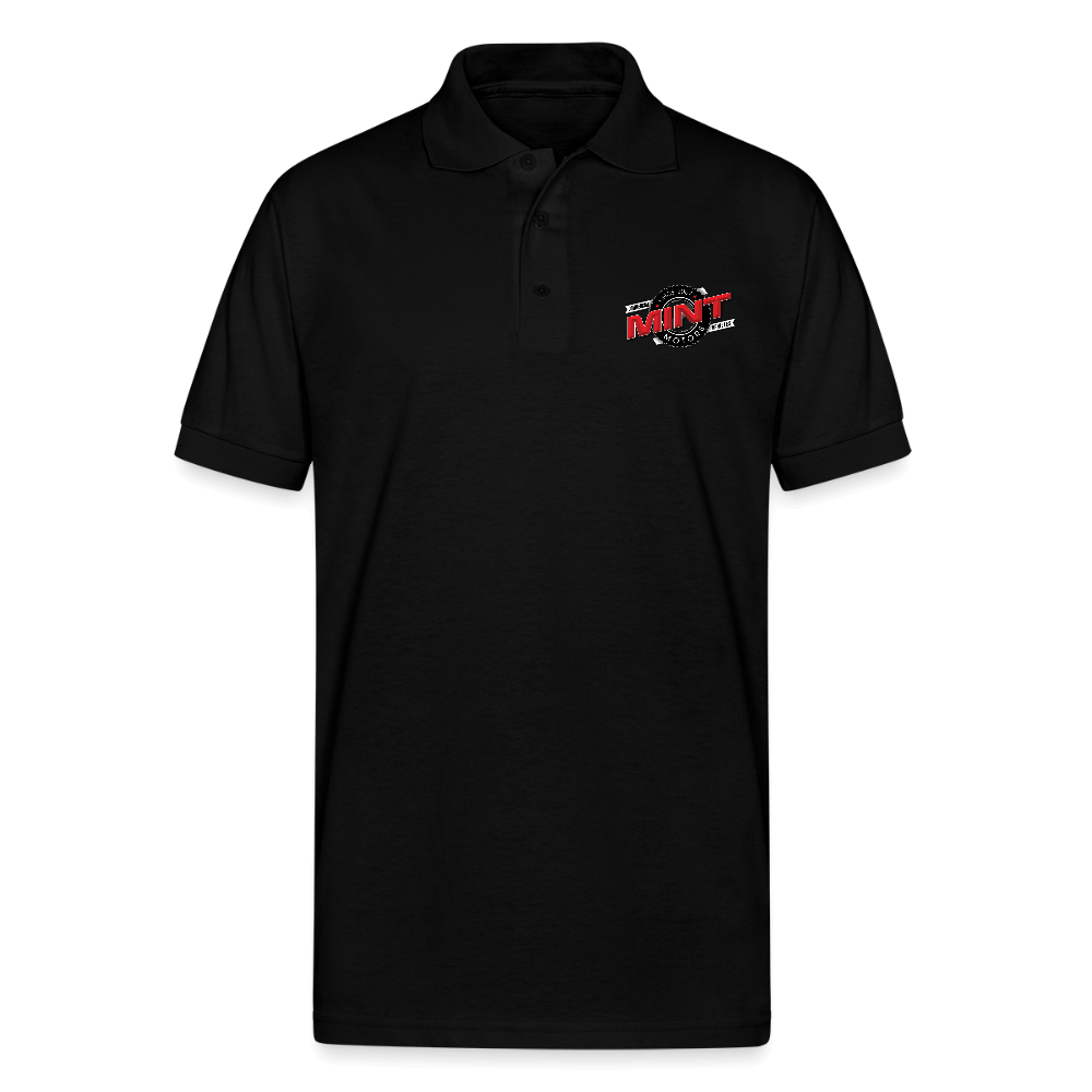 Mint Motors - Unisex 50/50 Jersey Polo Color: black