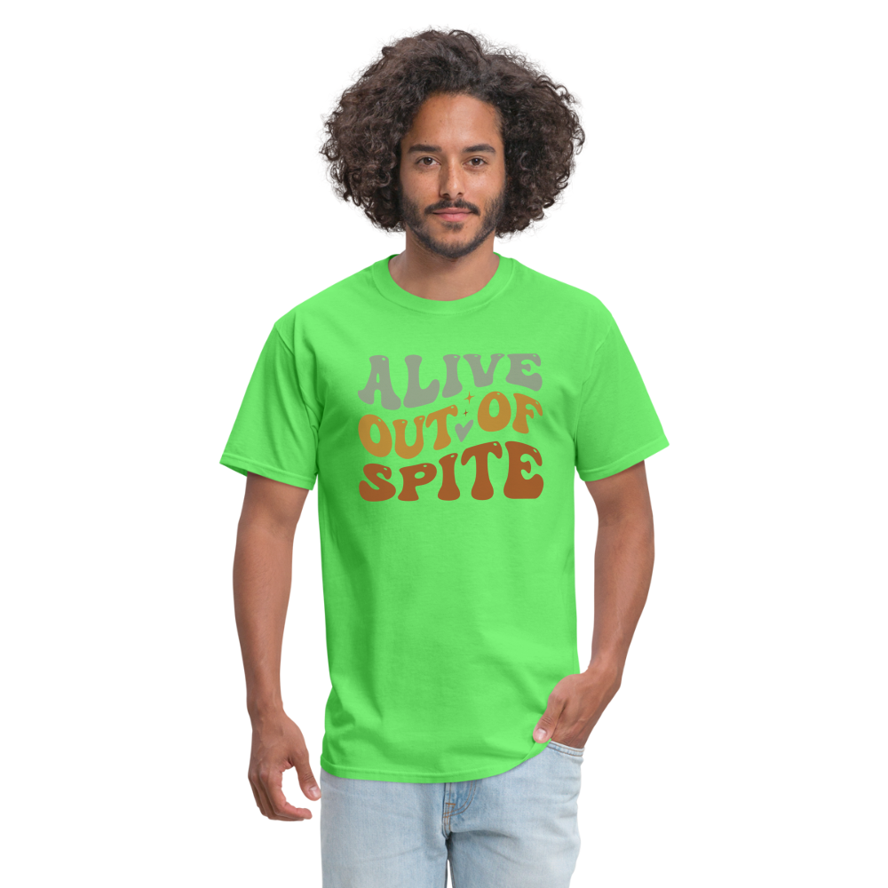 Alive Out Of Spite T-Shirt - kiwi