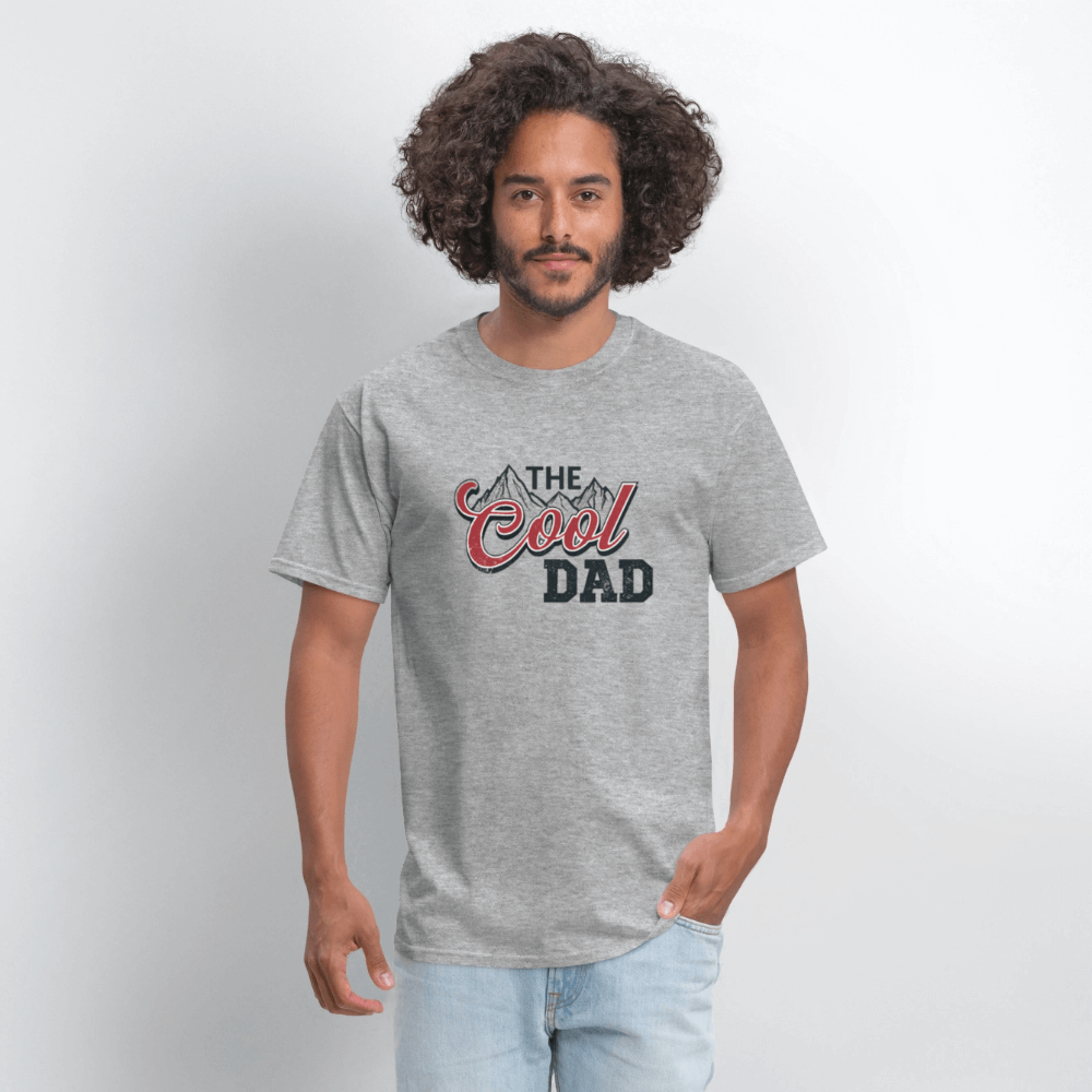 The Cool Dad T-Shirt - heather gray