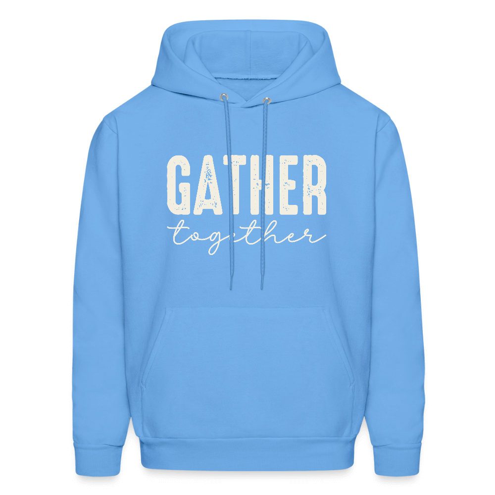 Gather Together (Thanksgiving) Hoodie Color: carolina blue