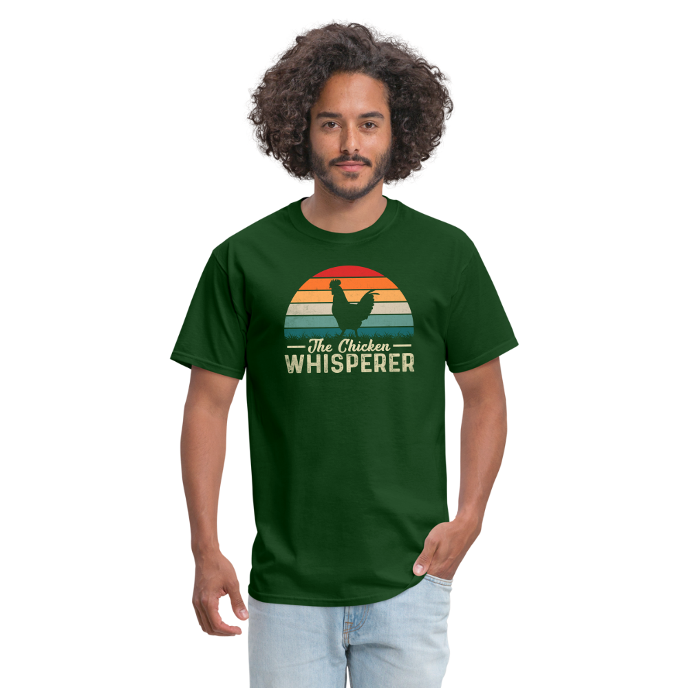 The Chicken Whisperer T-Shirt - forest green