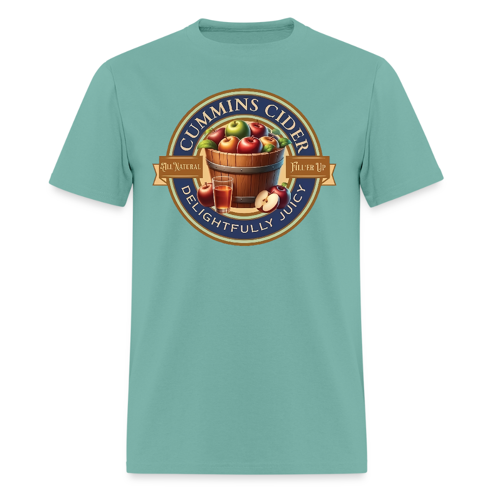 Cummins Cider (Funny Adult Humor) T-Shirt - aquatic