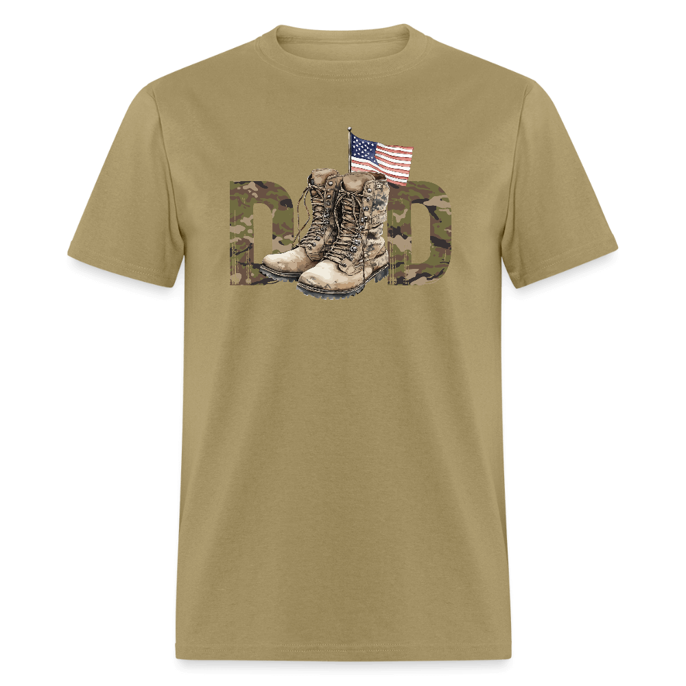 Military Dad T-Shirt - khaki