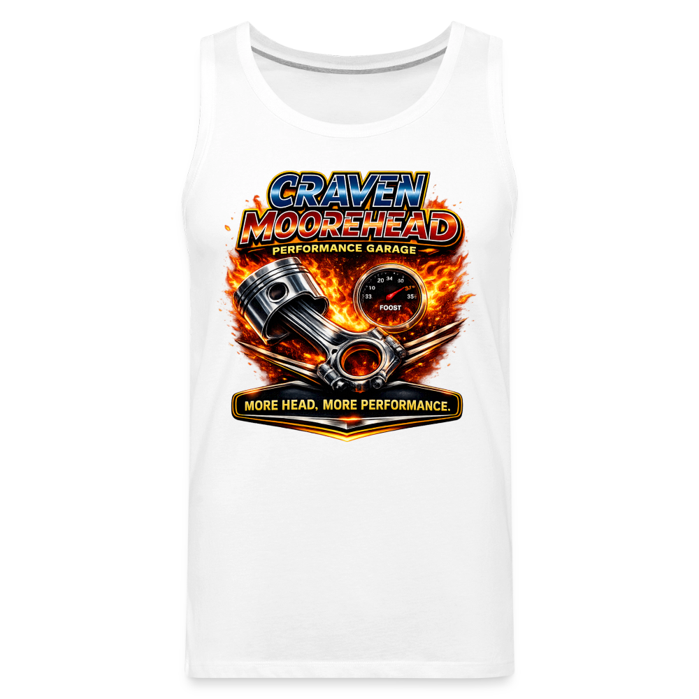 Craven Moorehead Performance Tank Top Color: Deep Navy