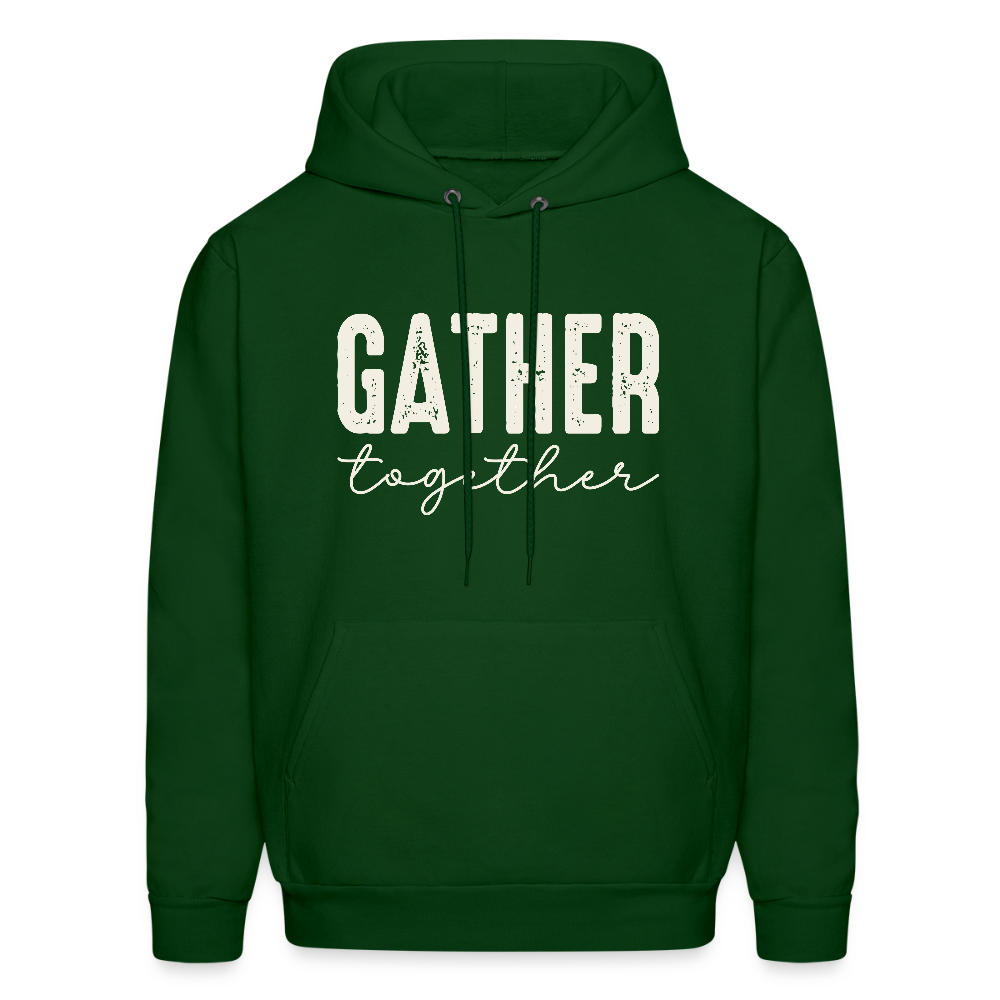 Gather Together (Thanksgiving) Hoodie - forest green
