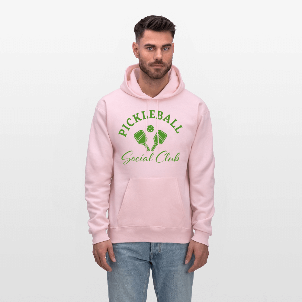 Pickleball Social Club Hoodie - pale pink