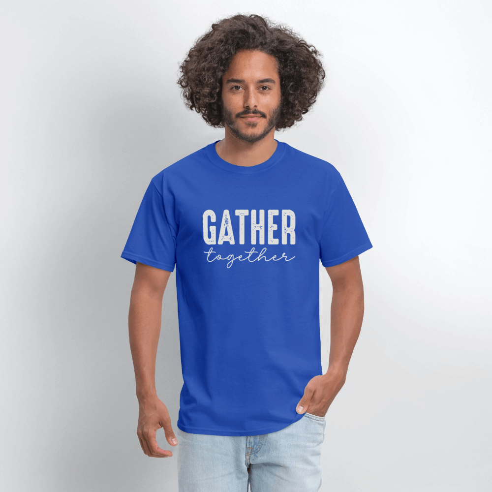 Gather Together (Thanksgiving) T-Shirt Color: safari