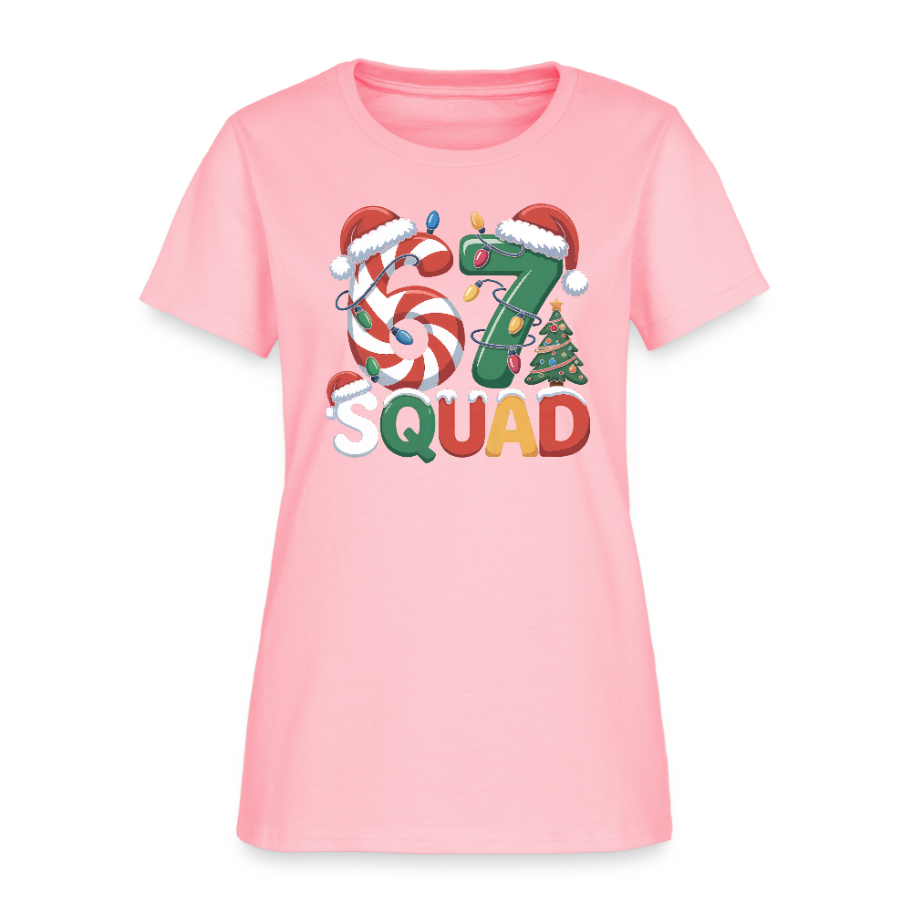 Six Seven Squad - Christmas 67 Women's T-Shirt - pink