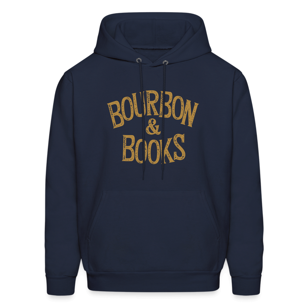 Bourbon & Books Hoodie - navy