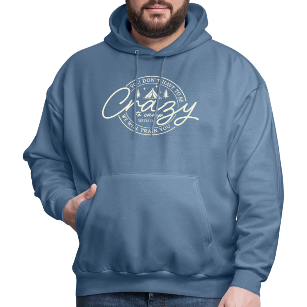 Crazy Camping Hoodie - denim blue