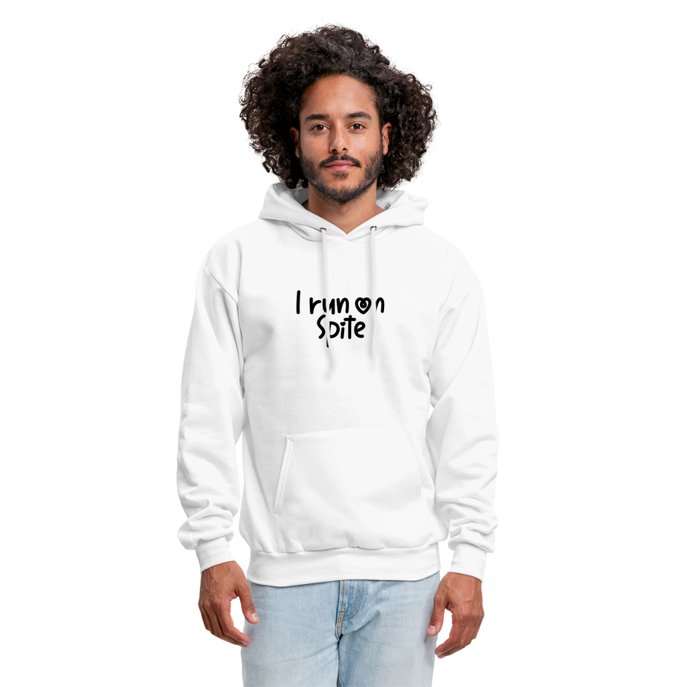 I Run On Spite Women's Hoodie - white