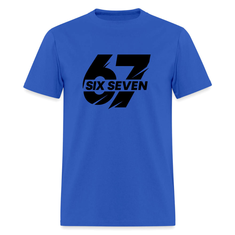 Six Seven 67 T-Shirt Color: royal blue