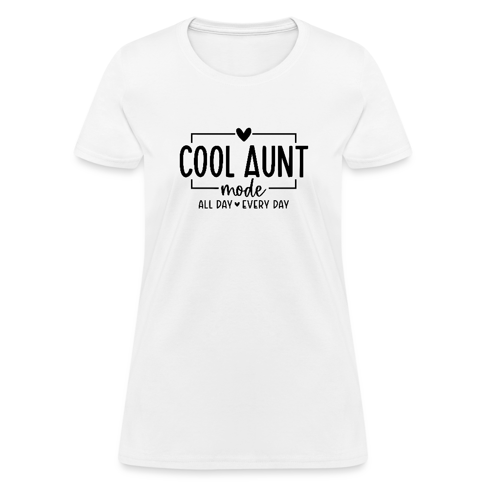 Cool Aunt Mode Women's T-Shirt - white