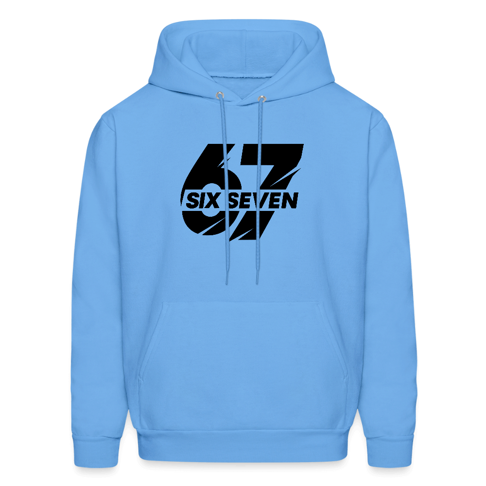 Six Seven 67 Hoodie Color: carolina blue