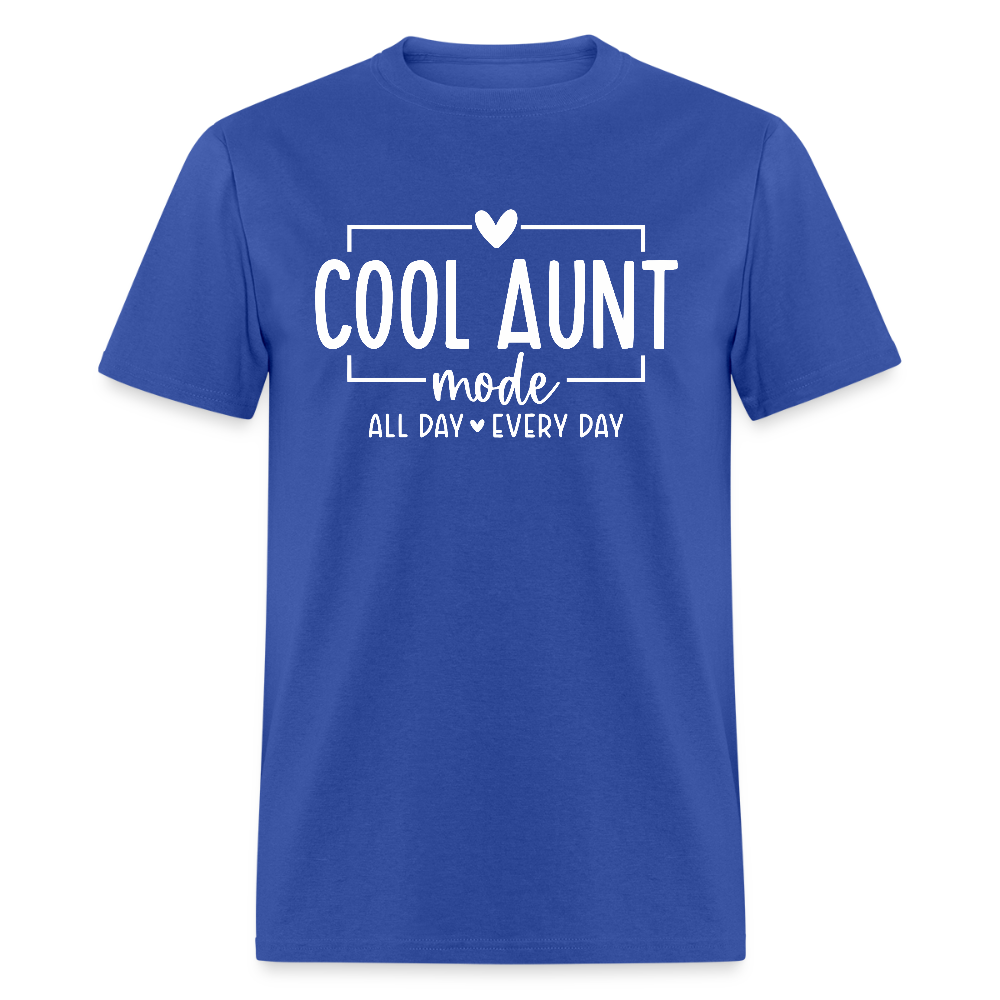 Cool Aunt Mode T-Shirt - royal blue