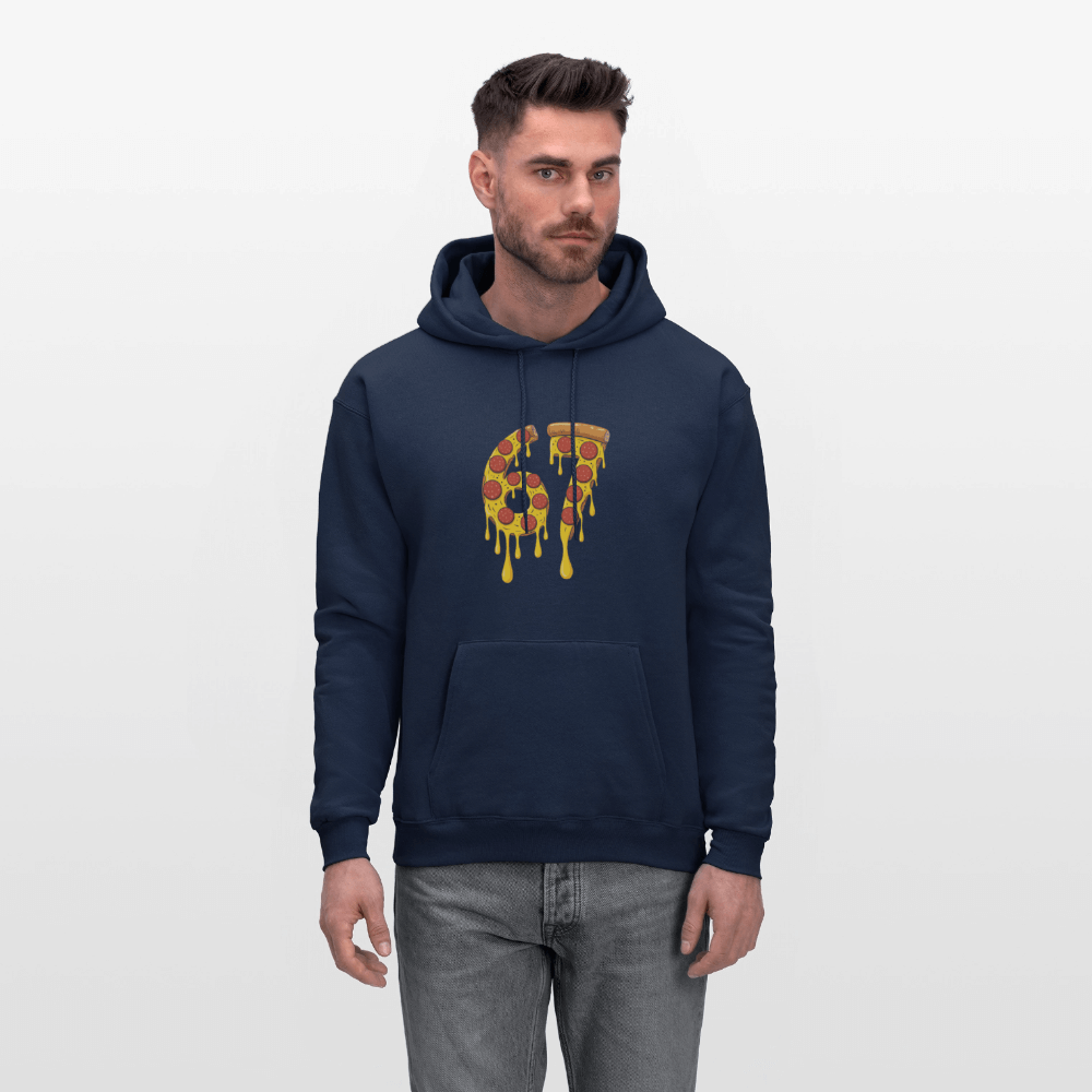 Six Seven 67 Pizza Hoodie Color: navy