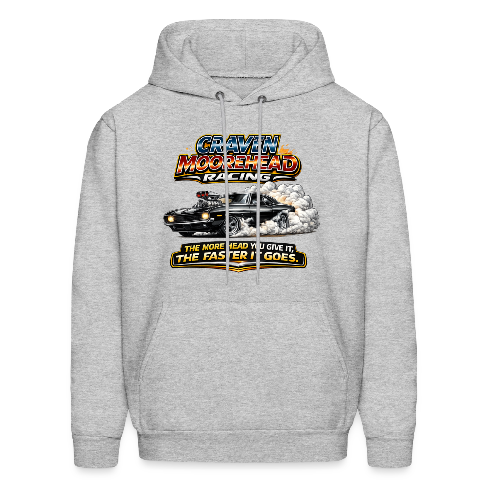Craven Moorehead Racing Hoodie Color: Heather Gray