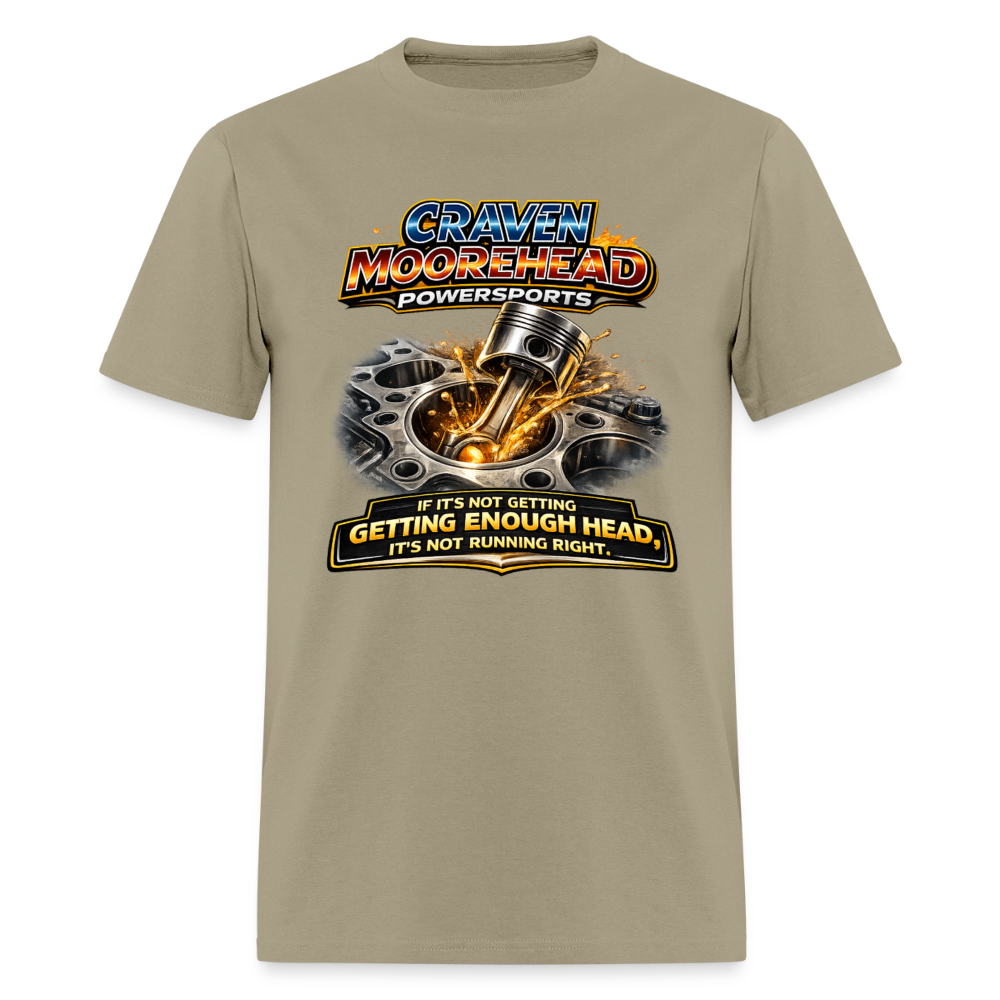 Craven Moorehead PowerSports T-Shirt Color: Khaki