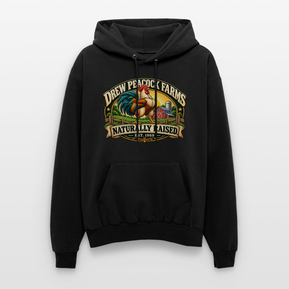 Drew Peacock Farms Hoodie - black