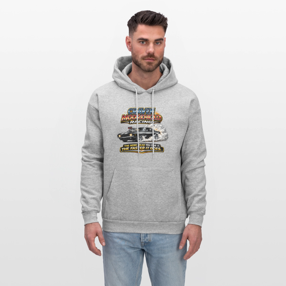 Craven Moorehead Racing Hoodie Color: Heather Gray