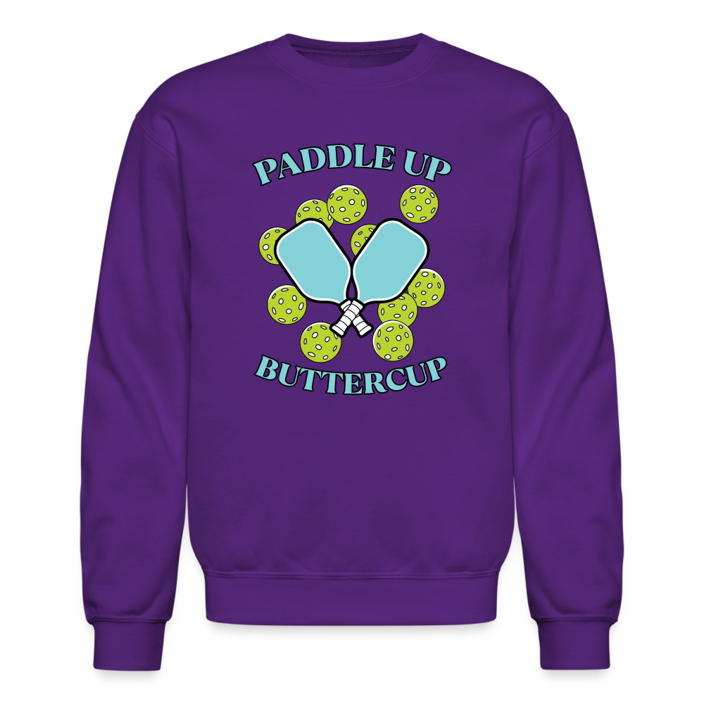 Paddle Up Buttercup Sweatshirt Color: purple