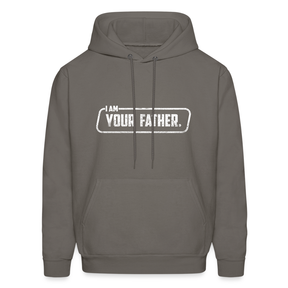 I Am Your Father Hoodie - asphalt gray