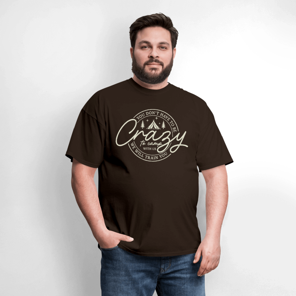 Crazy Camping T-Shirt Color: safari