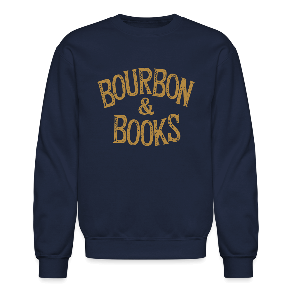 Bourbon & Books Sweatshirt - navy