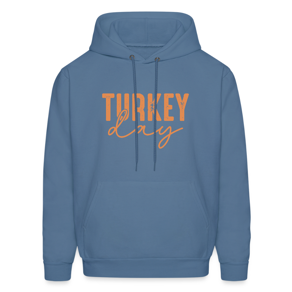 Turkey Day (Thanksgiving) Hoodie - denim blue