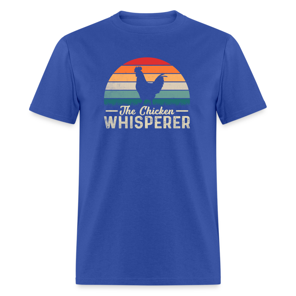 The Chicken Whisperer T-Shirt - royal blue