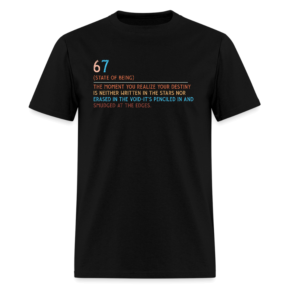 Six Seven Definition 67 T-Shirt Color: black