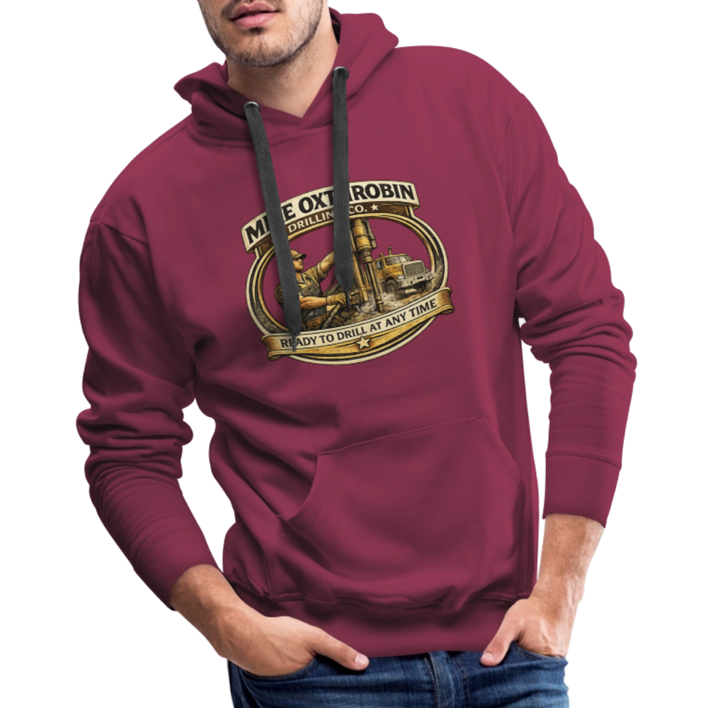 Mike Oxthrobin Drilling Co Hoodie Funny Adult Humor Gear Color: black